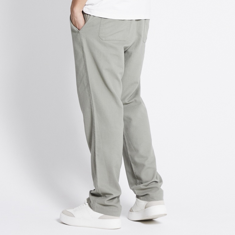Linen blend pants "Ludvig" Green 1